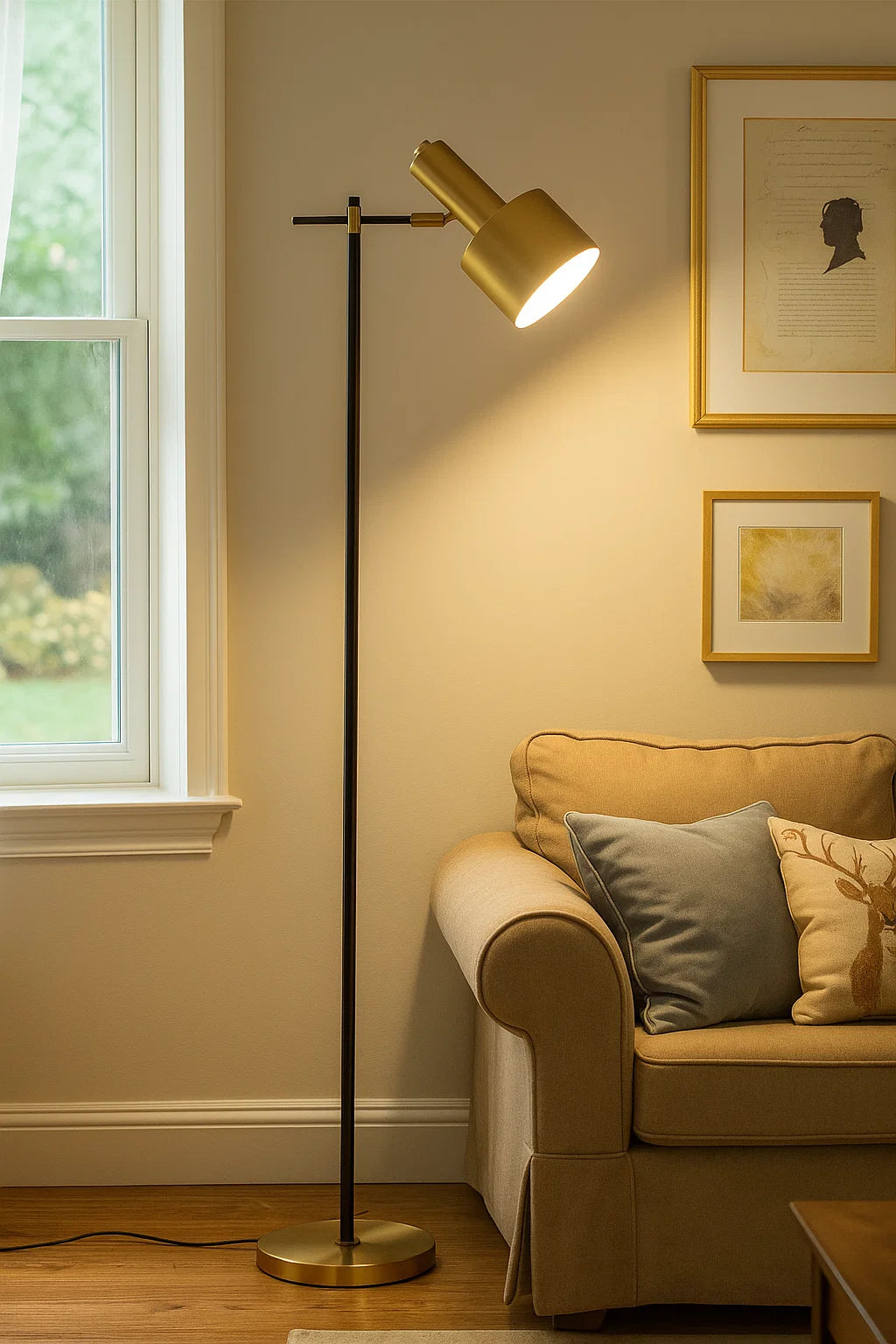 Hdc Nordic Floor Lights Modern Metal Standing Lamps for Living Room Bedroom