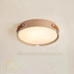 Hdc Luxury Japanese Style Circular Ceiling Light for Bedroom, Living Room