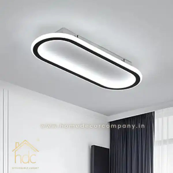 Hdc Modern Nordic Style Ceiling Mounted Led Light Fixtures Long Strip 600mm Surface Mount Ceiling Light