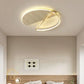 Hdc 500mm New Modern Style Brass finish wooden body led celling lamp chandelier for living room bedroom