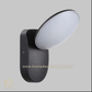 HDC 12W LED Outdoor Gate Post Light Fixture Waterproof IP65 Wall Mounted Lamp Building Exterior Wall Sconce for Entryway Doorway Living Room Patio Garden Warm White