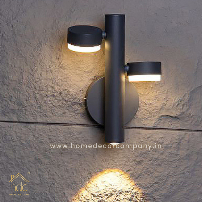 HDC 18w LED wall light 3 Light source Outdoor IP54 waterproof porch garden LED wall light