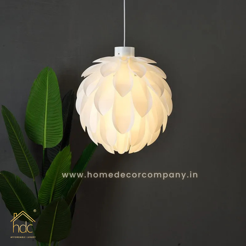 HDC 500mm Simple Creative Chandelier Pine Cone Pendant Light For Bedroom Living Room Dining Room