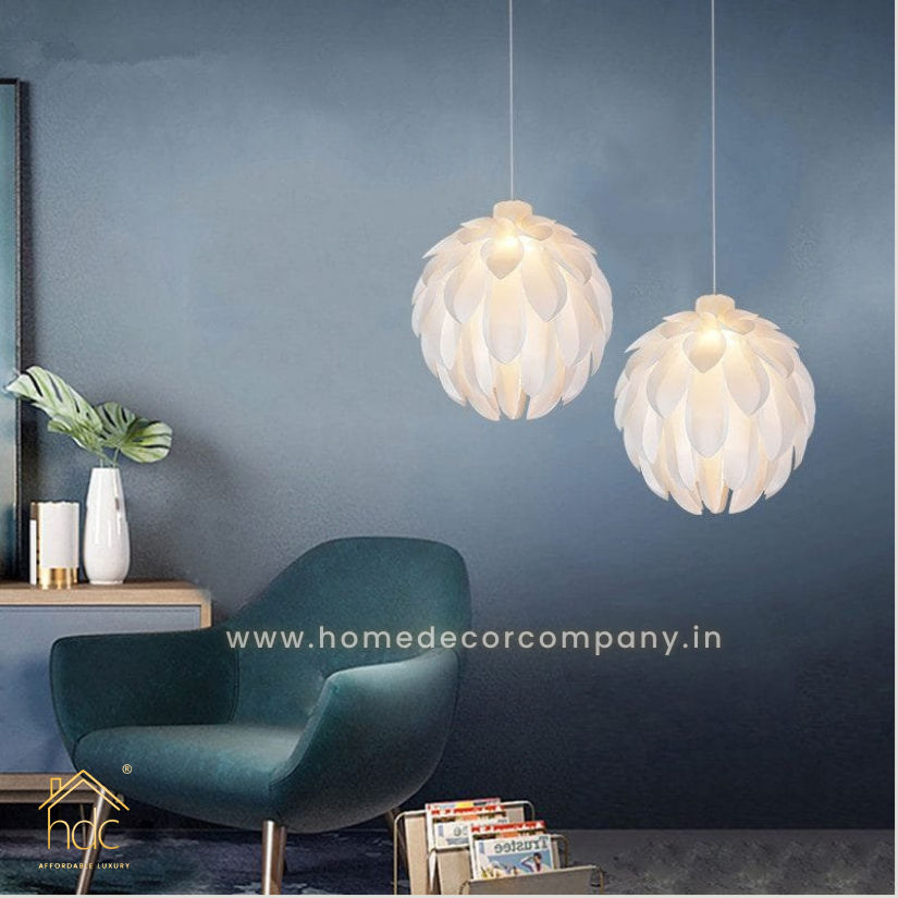 HDC 500mm Simple Creative Chandelier Pine Cone Pendant Light For Bedroom Living Room Dining Room
