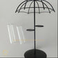 HDC Umbrella Style Flower Vases Decorative Decoration Vase Lines Minimalist Abstract Iron Vases Decor