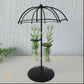 HDC Umbrella Style Flower Vases Decorative Decoration Vase Lines Minimalist Abstract Iron Vases Decor