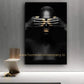 Hdc Wall Art African Woman Cover Eye Print on Canvas Black Girl Poster and Staircase Decorative Print