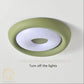 Hdc LED Flush Mount Ceiling Light Stylish Modern Close to Ceiling Lighting for Kitchen Hallways, Dining Room, Foyer