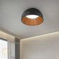 Hdc Nordic Creative Oblique Mouth Ceiling Lamp For Bedroom Living Room Foyer Entryway (Black)