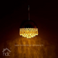 Hdc Crystal Hangings Decorative Wall Sconce for Bedroom, Living Room, Dining Room