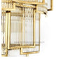 Hdc Modern Luxury Decorative Villa Building Living Room Clear Glass Chandelier Pendant Light