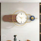 Hdc Modern Design Luxury Geometric Multi-tone Designer Wall Clock