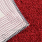 Hdc 40*60, 50*80 CM Modern Super Soft  Microfibre Solid Bath Mat 2000 GSM Super Absorbent Anti Skid Mats for Bathroom Mat/Bedroom/Kitchen/Door Mat/Floor Mat Colour (Red)