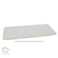 Hdc 40*60, 40*50 CM Modern Everyday Microfiber Anti Skid & Super Absorbent Ultra Soft Bathmat and Shaggy Floor Mats, Non-Slip, Rug for Home, Kitchen and Bathroom, 2 PC Set colour (White)