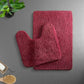 Hdc 40*60, 40*50 CM Modern Everyday Microfiber Anti Skid & Super Absorbent Ultra Soft Bathmat and Shaggy Floor Mats, Non-Slip, Rug for Home, Kitchen and Bathroom, 2 PC Set colour (Red)