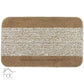 Hdc 40*60, 40*50 CM Modern Solid 1500 GSM A20 Microfiber Contour Mat Super Absorbent/Anti-Skid Contour Mats for Bathroom/Bedroom/Door Mat/Kitchen/Floor Mat (Beige)
