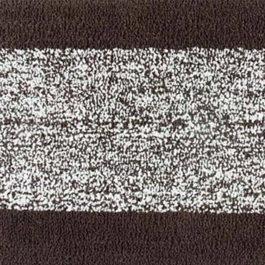 Hdc 40*60, 40*50 CM Modern Solid 1500 GSM A20 Microfiber Contour Mat Super Absorbent/Anti-Skid Contour Mats for Bathroom/Bedroom/Door Mat/Kitchen/Floor Mat (Brown)