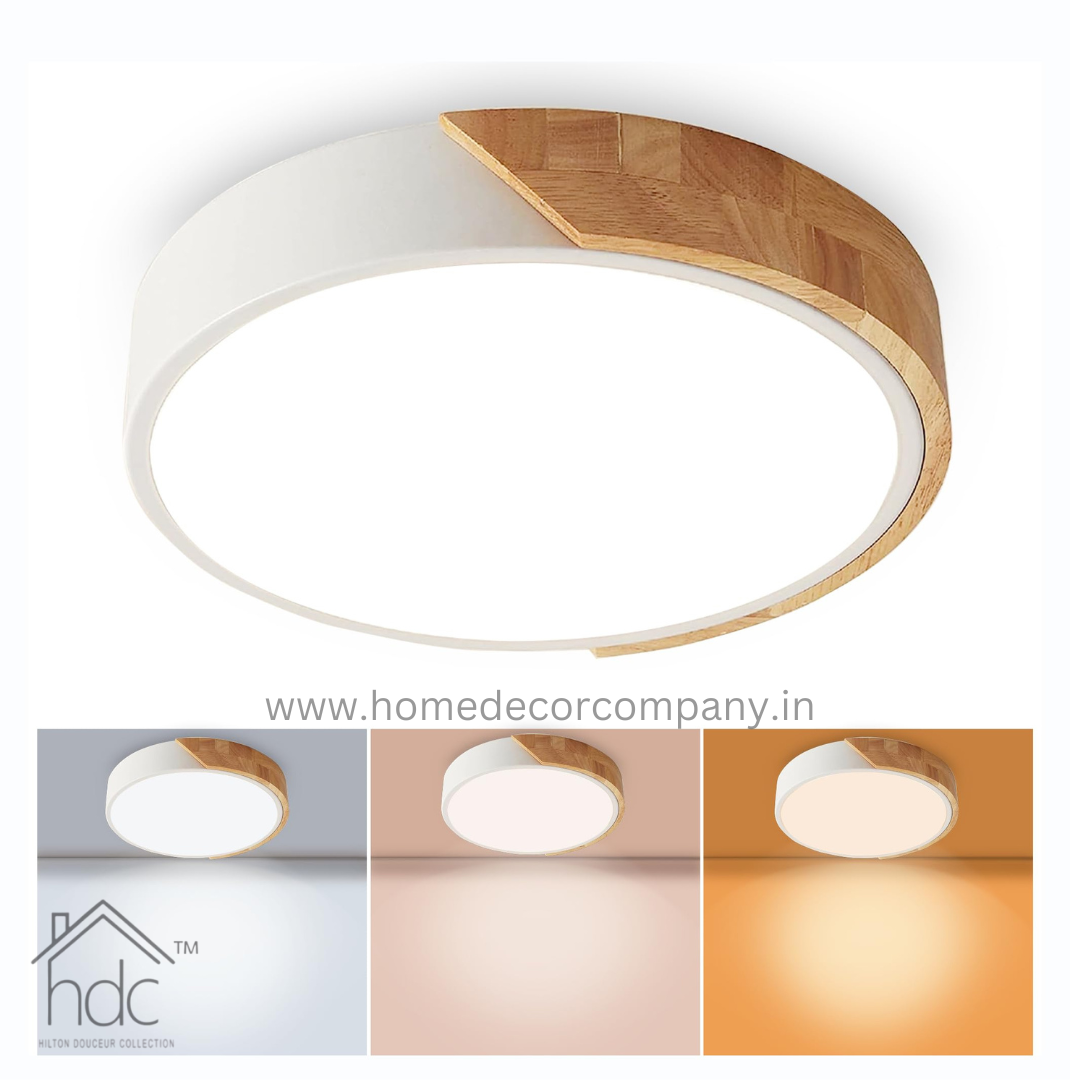 HDC LED Ceiling Lamp Nordic Ultra Thin Simple Ceiling Light Modern Flush Mount Lighting Fixture Close to Ceiling Light
