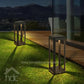 HDC Led 300MM Square Bollard Outdoor Garden Park Driveway Light - Warm White