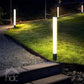 HDC Led 600MM Grey Body Round Acrylic Bollard Outdoor Garden Park Driveway Light - Warm White