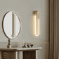 HDC Nordic Minimalist Copper Loop Acrylic Wall Lamp Ring LED Wall Light for Living Room Bedroom