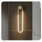 HDC Nordic Minimalist Copper Loop Acrylic Wall Lamp Ring LED Wall Light for Living Room Bedroom