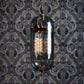 HDC Modern Glass Hanging Chandelier for Indoor Home Living Room Hotel Bedroom Pendant Light (Smoke)