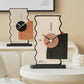 Hdc Simple Desktop Clock Ornaments Home Decor Study Bedroom Room Decoration High End Clock