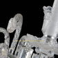 HDC Modern Crystal 2 Arms Wall Sconces Home Bedroom Wall Lamp Crystal Sconce