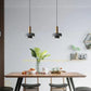 Hdc Modern Design Castor Pendant Lamp Black LED Pendant Light