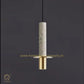 HDC Modern Nordic Modern Minimalist Natural Stone Droplight Pendant Lamp For Living Room Luxury Restaurant (White)
