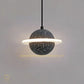 Hdc Modern LED Planet Shape Industrial Cement Hanging Lamps for Restaurant Bar Island Kitchen