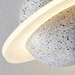 Hdc Modern LED Planet Shape Industrial Cement Pendant Light Hanging Lamps for Restaurant Bar Island Kitchen