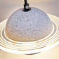 Hdc Modern LED Planet Shape Industrial Cement Pendant Light Hanging Lamps for Restaurant Bar Island Kitchen