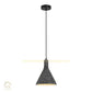 Hdc Nordic Modern Pendant Lamp for Beside Bedroom Living Dinning Room Light Creative Hanging Terrazzo Pendant Lighting (Black)