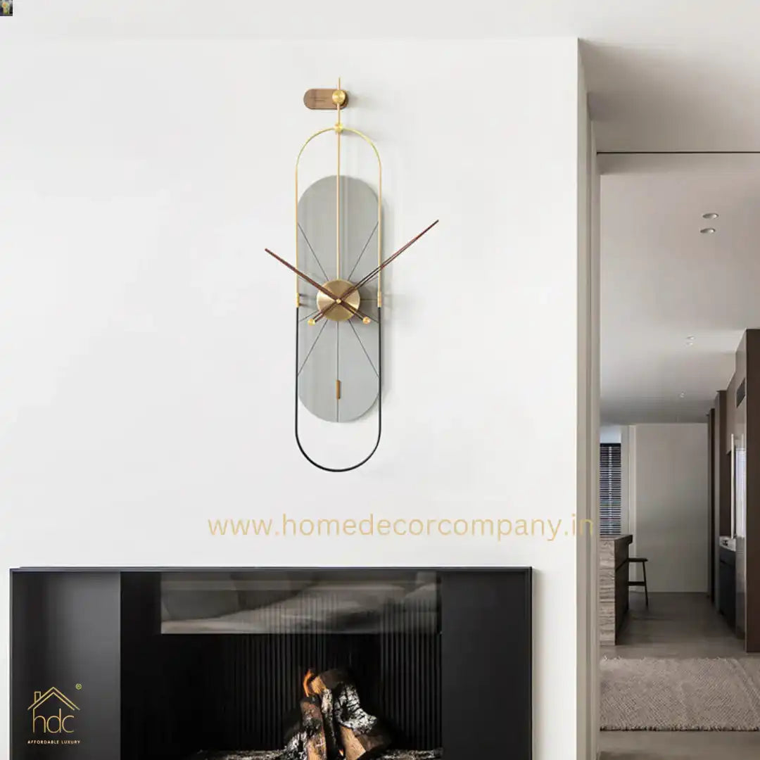 Hdc Modern Large Metal Art Wall Clocks Elegant Wall Watches Home Decoration Luxury,Modern Industrial Style Iron Clocks Wall Art - HDC Lights