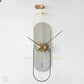 Hdc Modern Large Metal Art Wall Clocks Elegant Wall Watches Home Decoration Luxury,Modern Industrial Style Iron Clocks Wall Art - HDC Lights