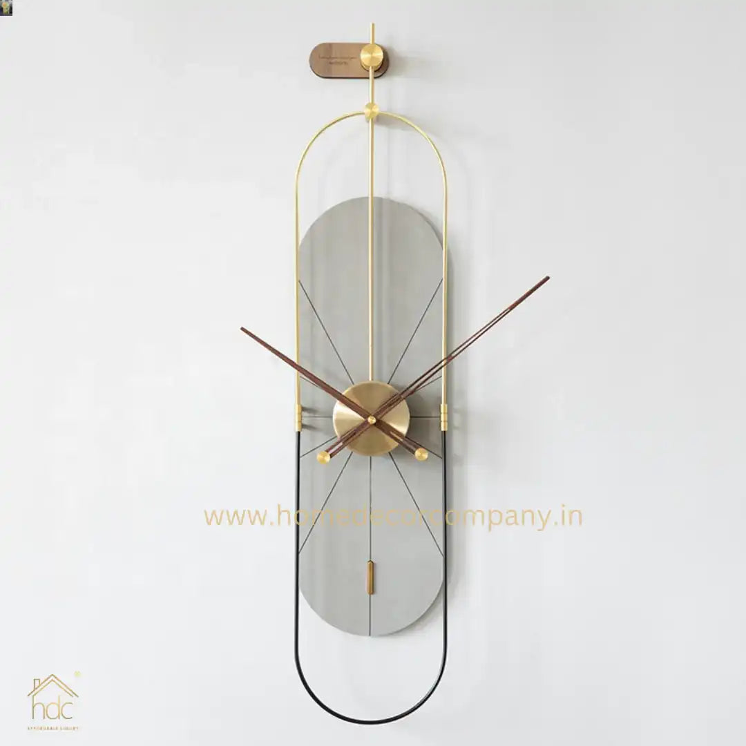 Hdc Modern Large Metal Art Wall Clocks Elegant Wall Watches Home Decoration Luxury,Modern Industrial Style Iron Clocks Wall Art - HDC Lights