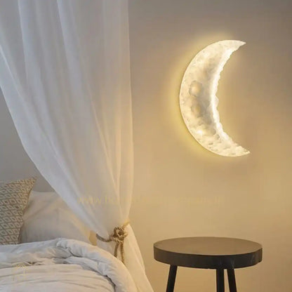 HDC Led Moon Wall Light Outdoor Indoor Light - Tricolor
