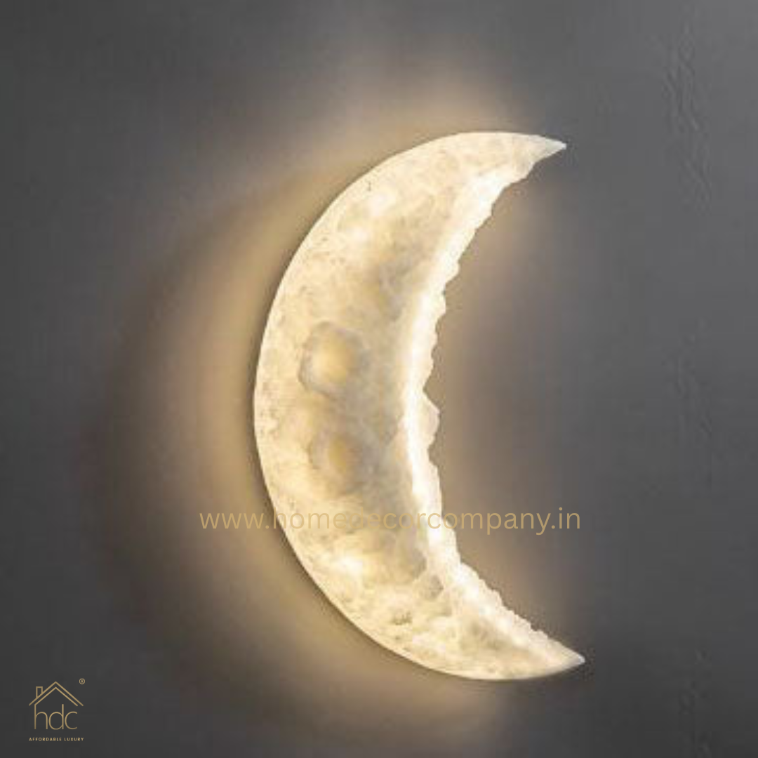 HDC Led Moon Wall Light Outdoor Indoor Light - Warm White