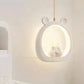 HDC Cream Cute Warm Kids Room Girl Bedroom Hanging Pendant Light