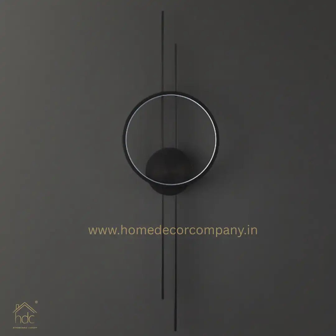 HDC Metal 600mm LED Long Tube Wall Light Living Room LCD Panel Light - Tricolor