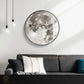 HDC Modern Home Decoration 900mm LED Planet Moon Wall Night Light Bedside Ceiling Light Wall Lamp With Remote