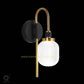 HDC LED Acrylic Black Gold Frost Wall Light Living Dining Bedside Light - Tricolor