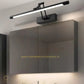 HDC 17W Modern Electroplated Brass Black Body LED Wall Light Mirror Vanity Picture Lamp - Warm White