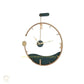 Hdc Europe Mid Century Metal Wall Clock Wrought Iron Antique Look Round Wall Hanging Clock New Style Bedroom Decoration Clock
