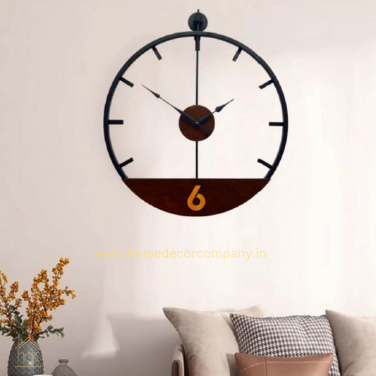 Hdc Wood Digital Alarm Clock Bamboo Time Display Desk Clock Electronic Wood Walnut Dial Wall Clock