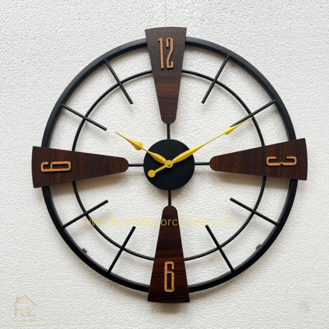 Hdc New Design Minimalist Modern Nordic Living Room Art Decoration Wall Hanging Clock