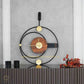 Hdc 3D Wall Decor Interior Bedroom Living Room Modern Wall Clock Background Family Decoration Clock - HDC Lights