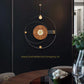 Hdc 3D Wall Decor Interior Bedroom Living Room Modern Wall Clock Background Family Decoration Clock - HDC Lights